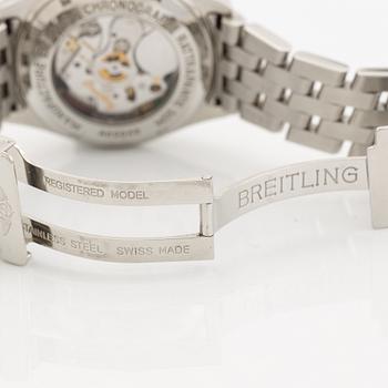 Breitling, Chronoracer Rattrapante, chronograph, wristwatch, 39 mm.