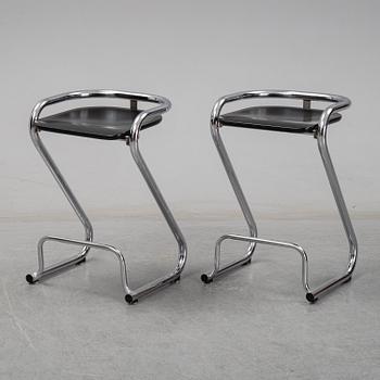 BARSTOLAR, 6 st, "S70-3", Börge Lindau och Bo Lindekrantz, Lammhults.