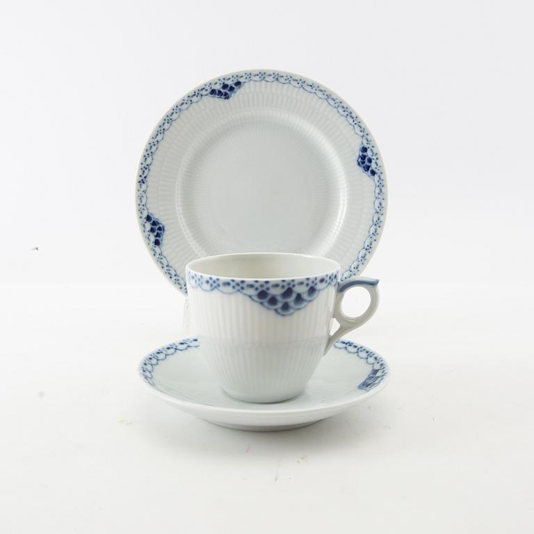 Service, 16 pcs "Princess", Royal Copenhagen, Denmark, late 20th century.