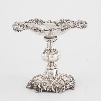 A Swedish silver bowl, mark of Frans Holm, Vadstena, 1859.