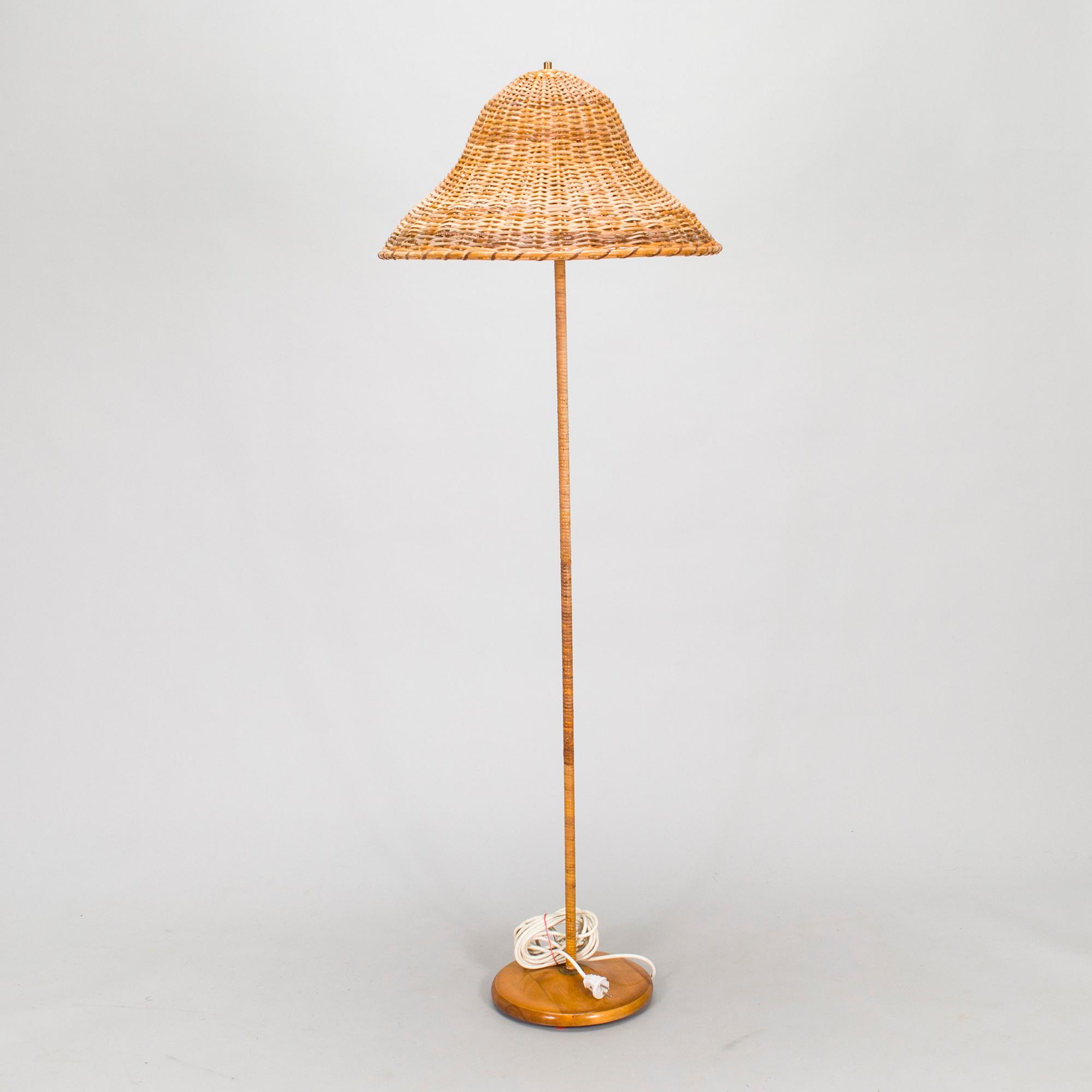 Golvlampa, 1900-talets mitt.