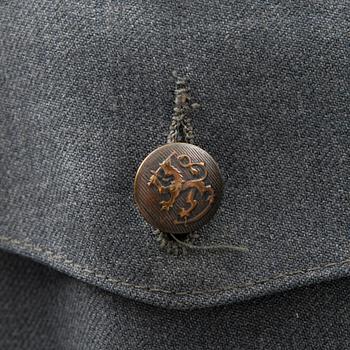 Set of Finnish military uniforms, second half of 20th Century.