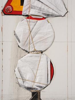 Christo Vladimirov Javacheff, "Wrapped Road Sign (Project Light 65)".