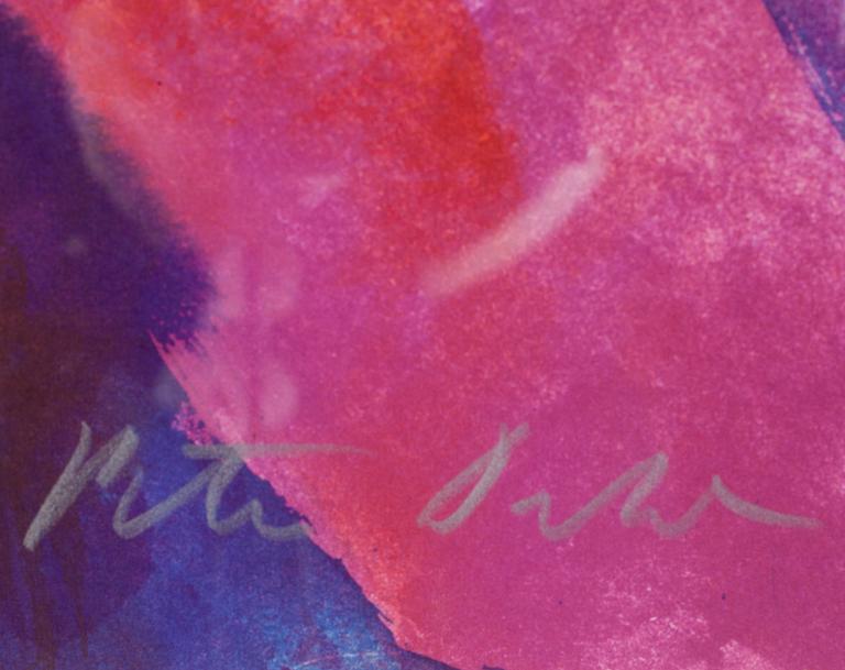 PETER DAHL, färglitografi, sign.