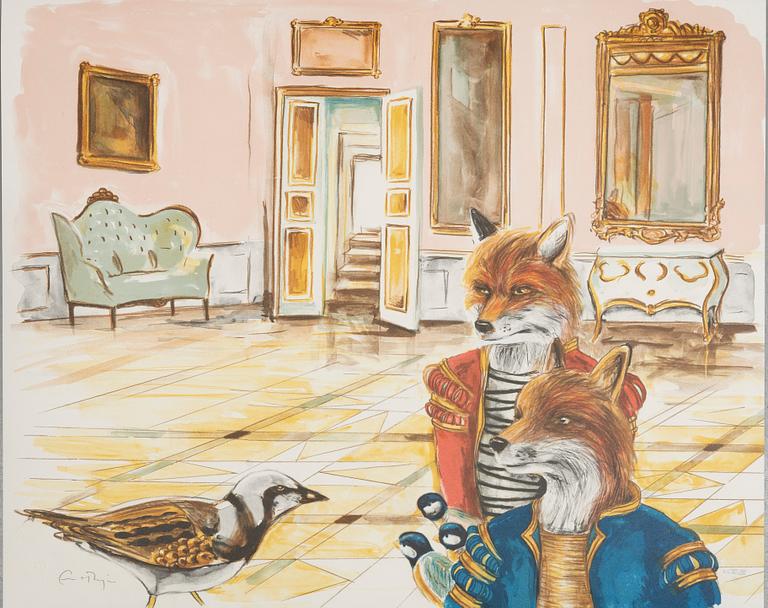 Ernst Billgren, "Herrbesök".