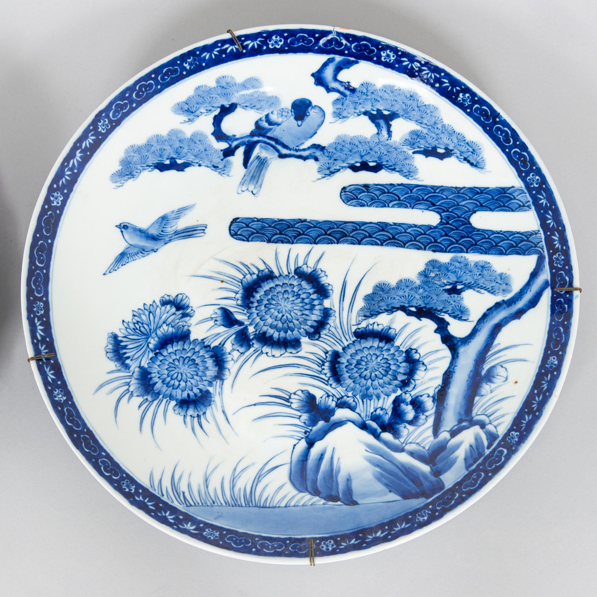 Vateja, 2 kpl, Japani 1900-luvun alkupuoli.