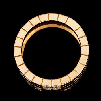 A Cartier diamond ring. Total carat weight circa 0.75 ct. No. 14408A.