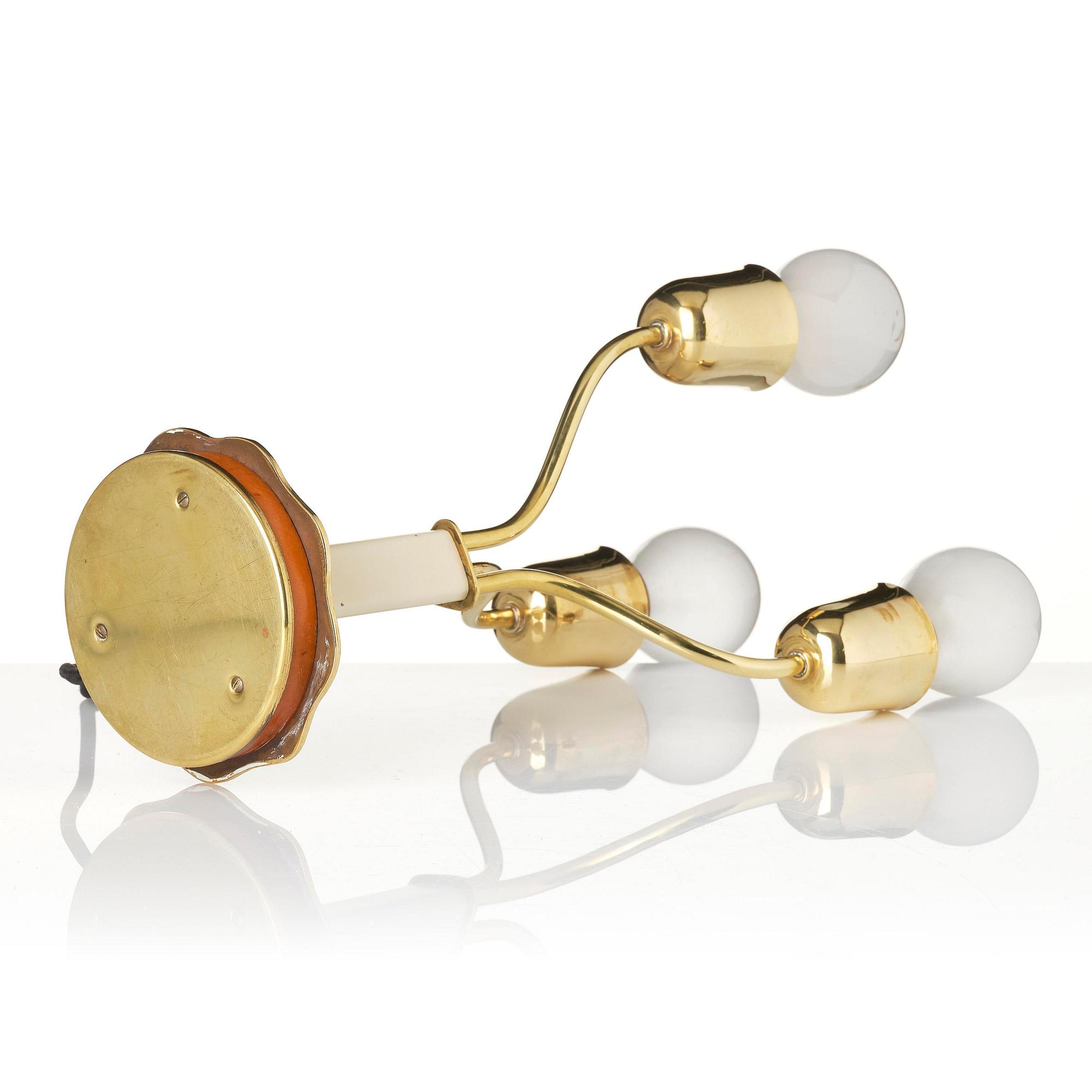 Harald Notini, a table lamp model "15484", Arvid Böhlmarks Lampfabrik, Stockholm, 1940s.