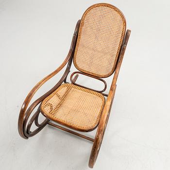 Gungstol, Thonet, tidigt 1900-tal.