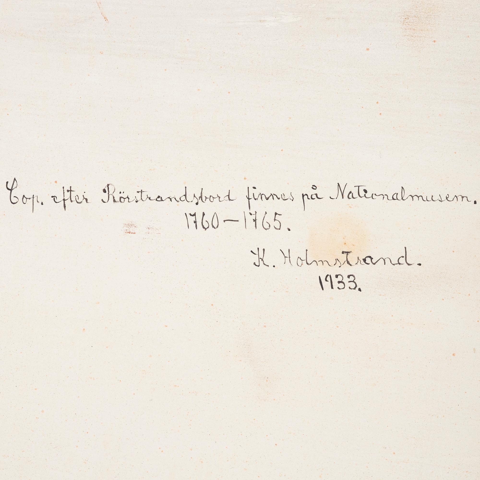 A Swedish rococo tea table with an associated top, 18th and 20th century.