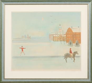 EINAR JOLIN , färglitografi, signerad och numrerad 177/360.