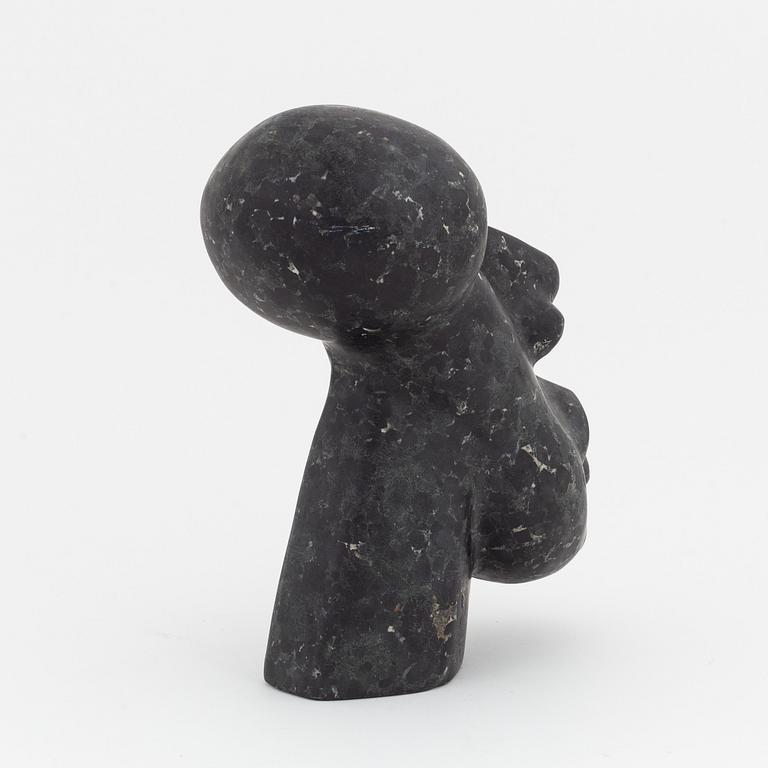 Heikki Virolainen, sculpture, stone, signed HWV and dated 1978.