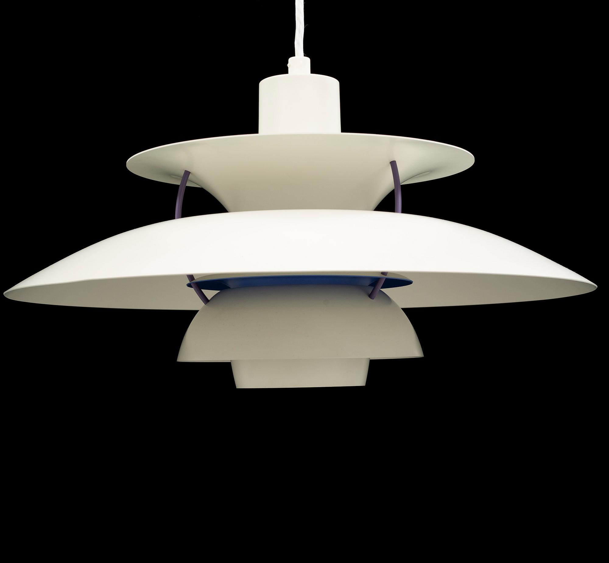 A "PH-5" ceiling lamp by Poul Henningsen for Louis Poulsen from the second half of the 20th century.