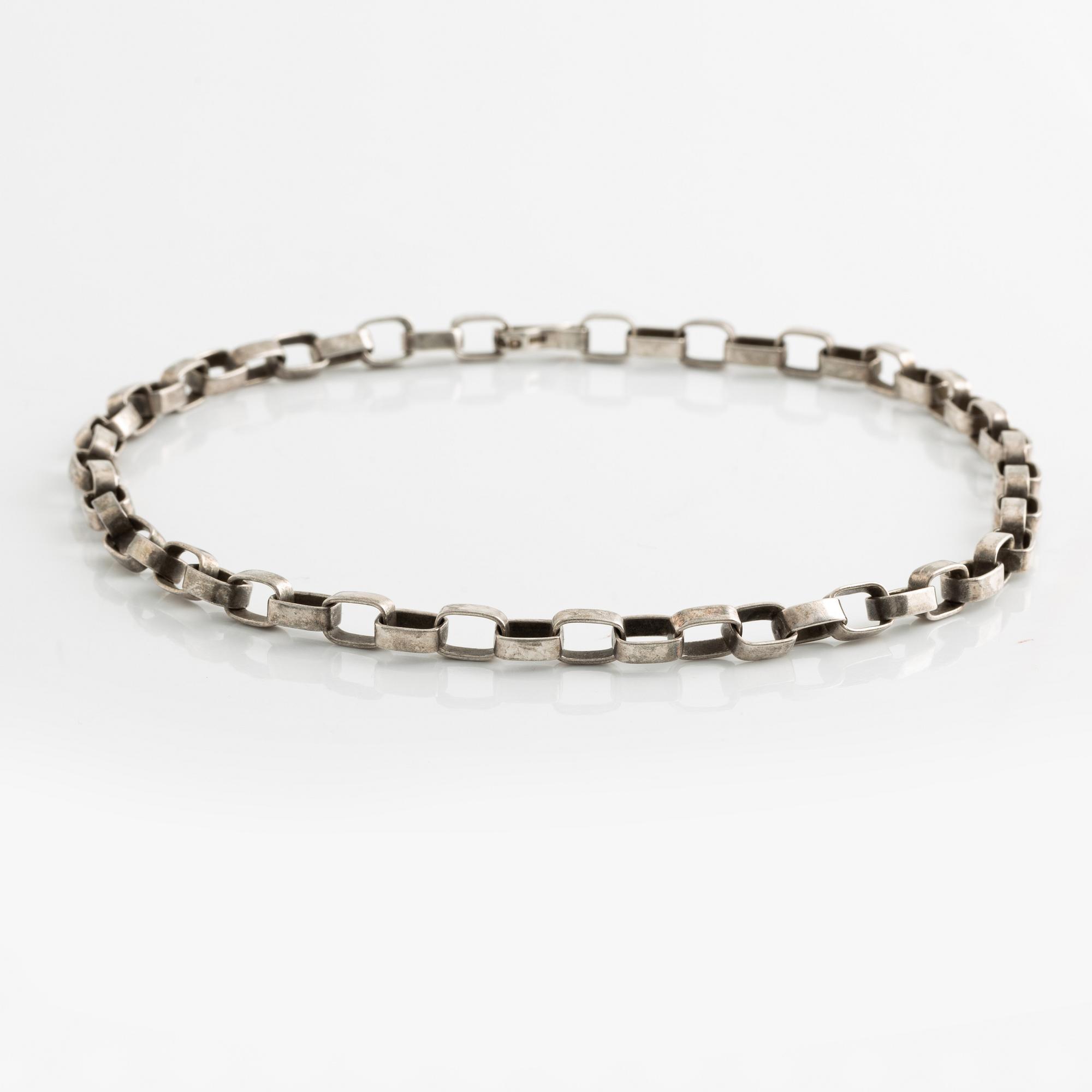 Collier silver, Högberg & Co Göteborg 1958.