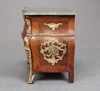 A Swedish Rococo commode by C. Linning.