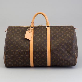 LOUIS VUITTON, väska "Keepall 55".