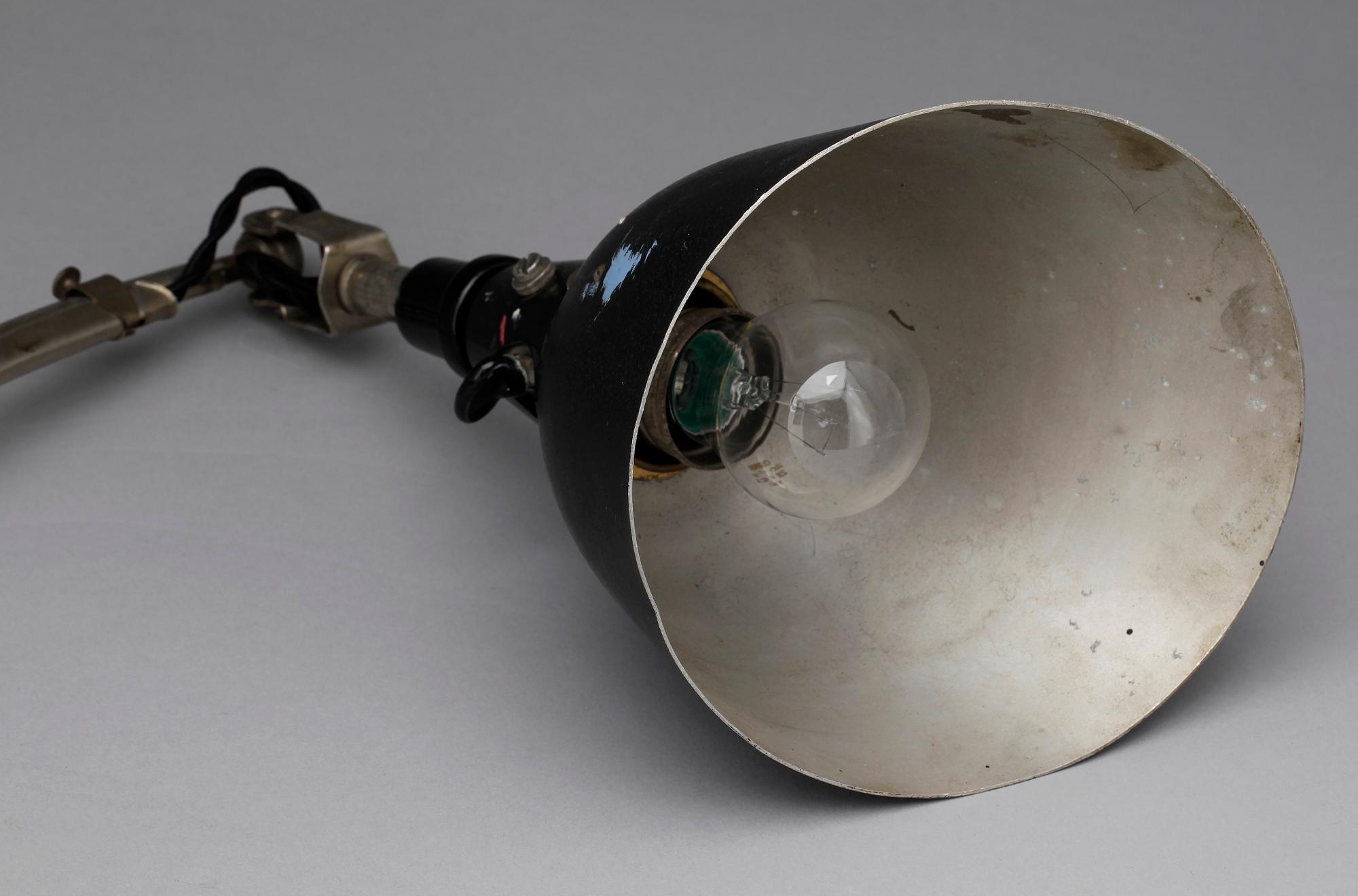 VÄGGLAMPA, Modell 11, Curt Fischer, Midgard, Bauhaus, 1920-tal.