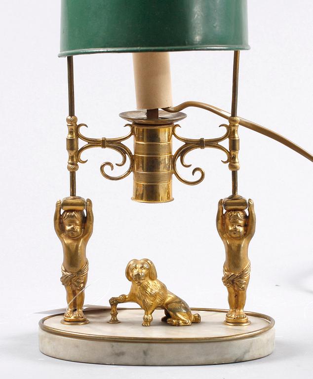 LÄSLAMPA, sengustaviansk stil, 1800-tal.