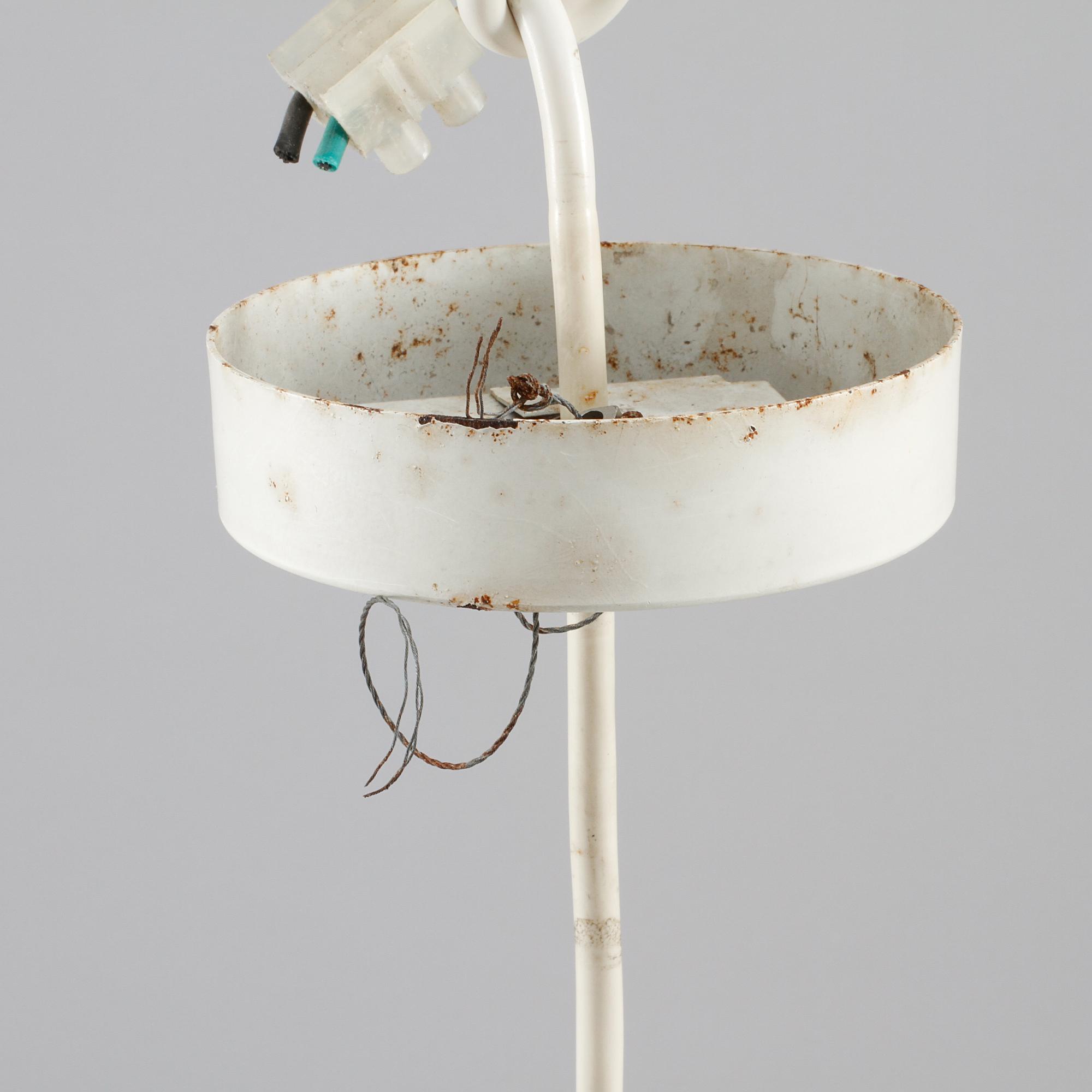 TAKLAMPA, "Cirkel", Axel Annell, Axel Annell Belysning, 1960-tal, höjd 25 cm.