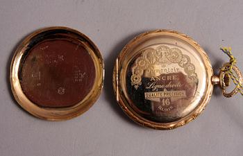 FICKUR, 14K guld, 16 rubis.