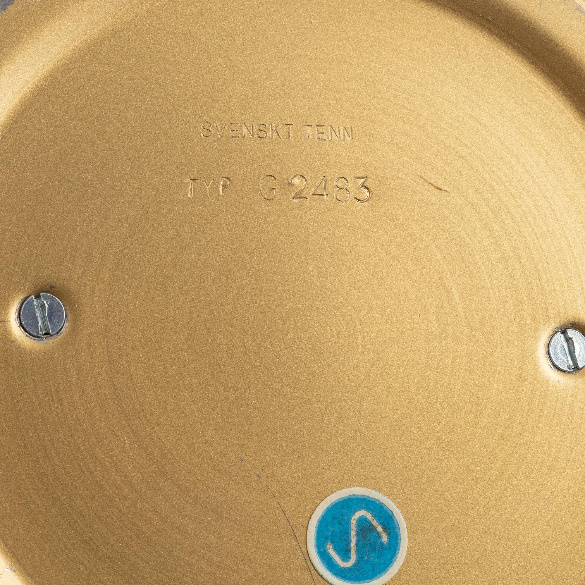 Josef Frank, bordslampa, modell 2483, "Smycket", Firma Svenskt Tenn.