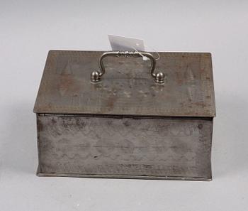 SKRIN, polerat stål, tidigt 1900-tal.