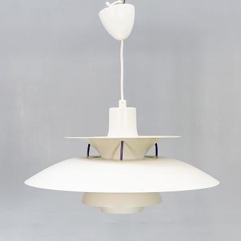 Poul Henningsen, a PH 5 ceiling pendant for Louis Poulsen Denmark.