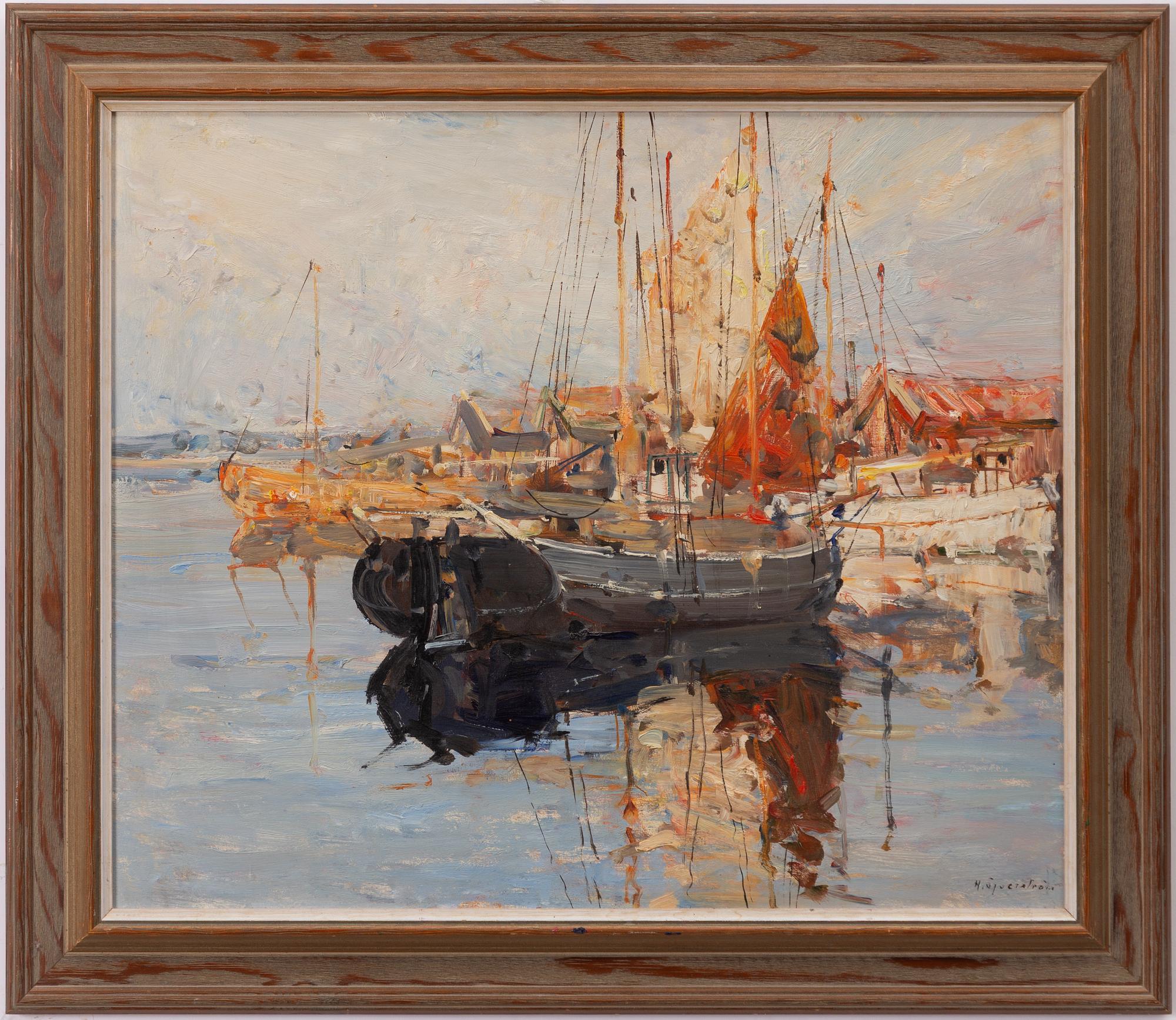 Hugo Löfving, Skärgårdshamn.
