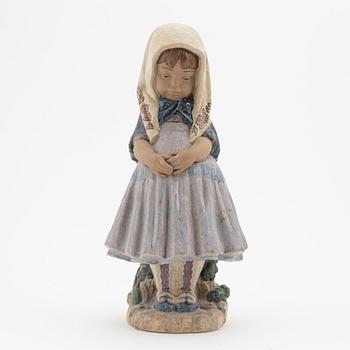 Figurin, stengods, Lladro, Spanien, 1900-tal.