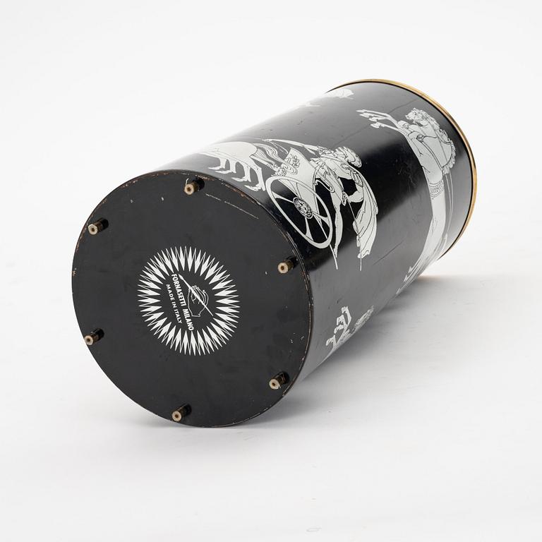 Piero Fornasetti, an umbrella stand, Studio Fornasetti Milan, Italy.