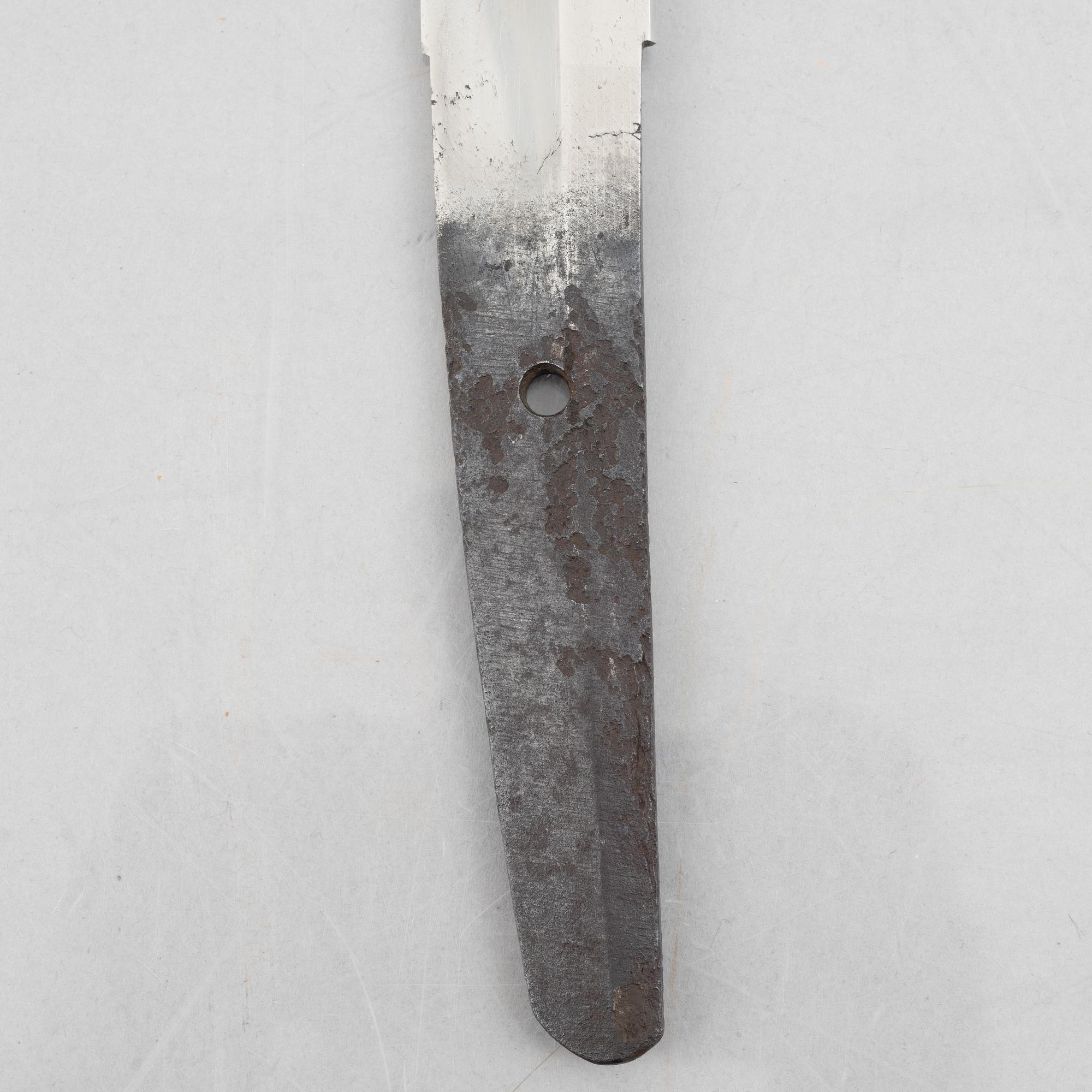 Wakizashi, attributed to Tomotsugu, Uda, Echu, Eisho period.