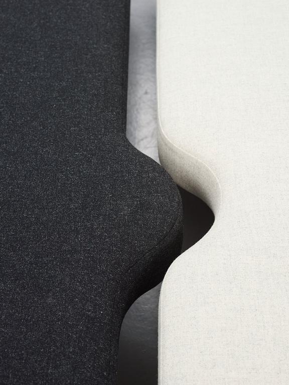 Claesson Koivisto Rune, "Adam and Eve", a pair of daybeds, Klein Dytham architecture, Japan, 2003.