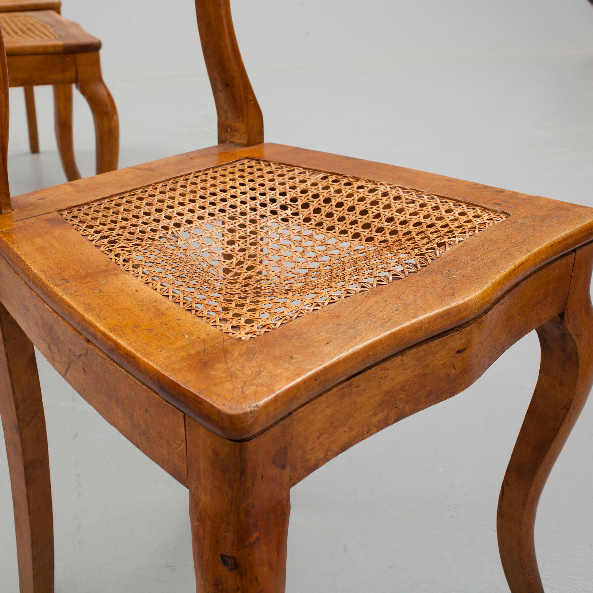 STOLAR, 6 st, nyrokoko, 1800-talets slut.