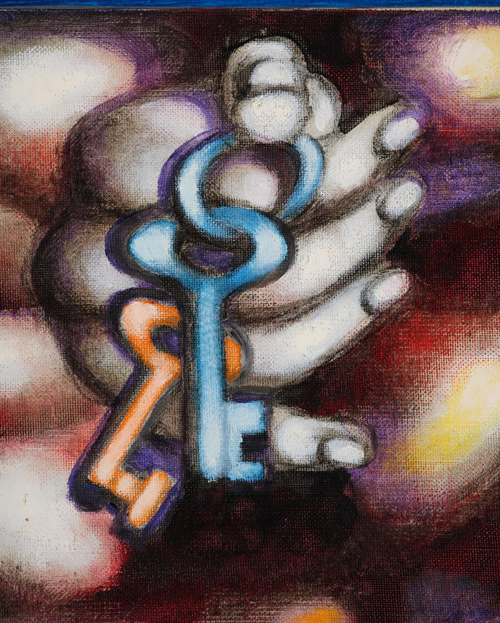 Erik Olson, "Fernand Léger överlämnar nycklarna".