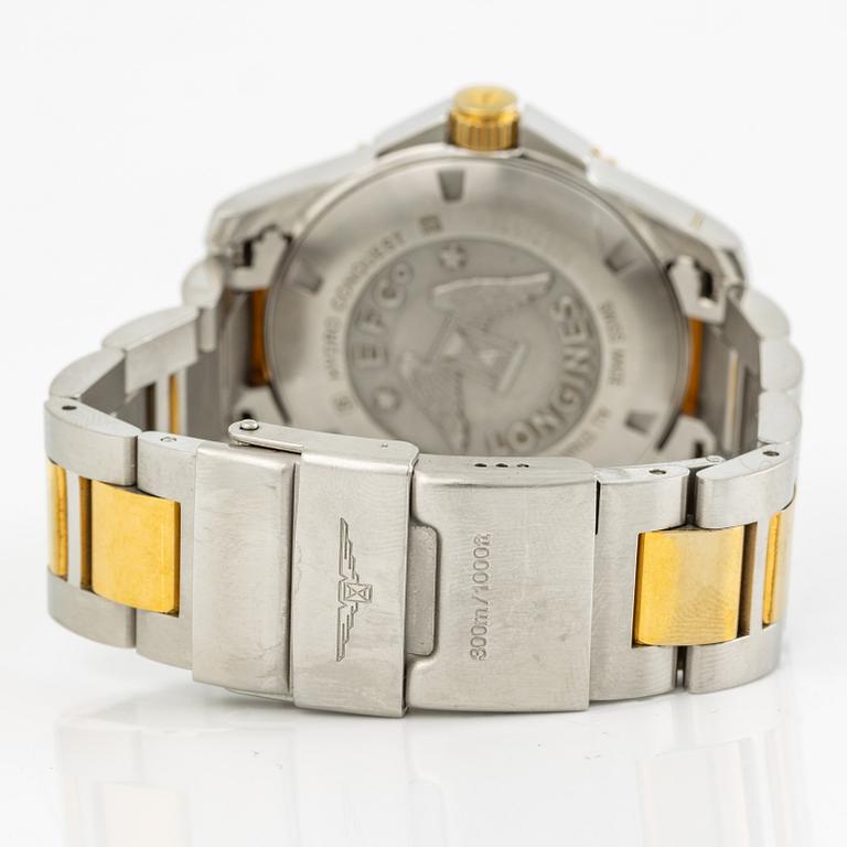 Longines, HydroConquest, wristwatch, 39 mm.