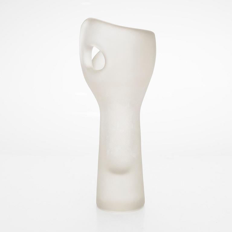 Timo Sarpaneva, vas, glas, signerad Timo Sarpaneva Iittala.