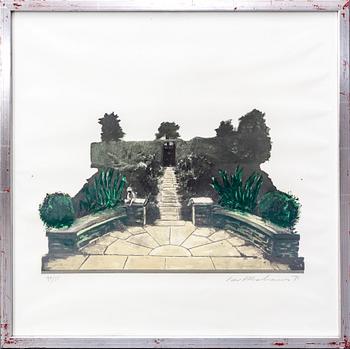 Ivor Abrahams, a set of four serigraphs in colour signd dated and numbered 75 36/55.