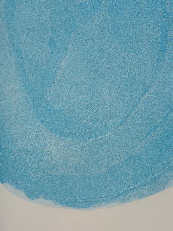 Lucio Fontana, "Nudo Azzurro".