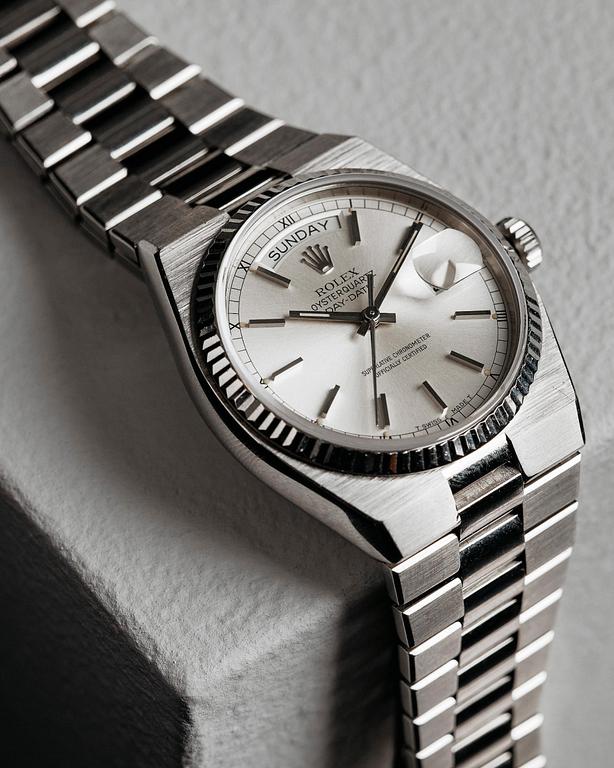 Rolex, OysterQuartz, Day-Date, ca 1984.