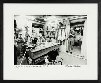 Carl Johan De Geer, fotografi, signerat 17/30.