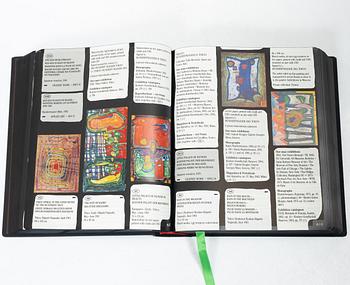 Friedensreich Hundertwasser, Books, 2 vols, 9790/10000, with accompanying colour etching, stamped signature and numbered 1004/2000. Taschen, 2000, Cologne.