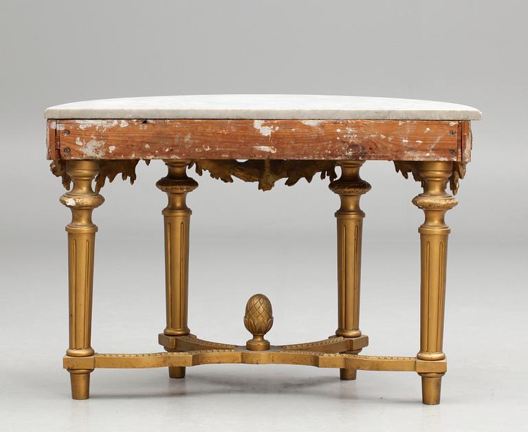 KONSOLBORD, Louis XVI-stil, omkr 1900.