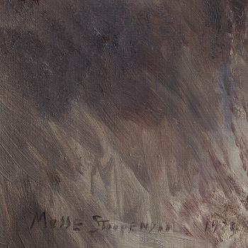 MOSSE STOOPENDAAL, olja på duk, signerad och daterad 1935.