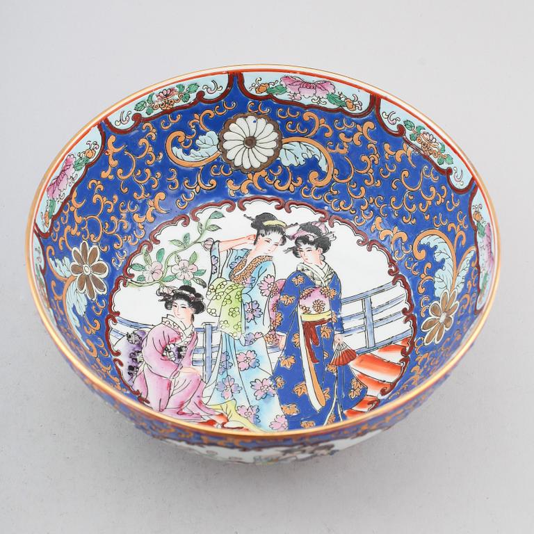 BÅLSKÅL, porslin, Kina, 1900-/2000-tal.