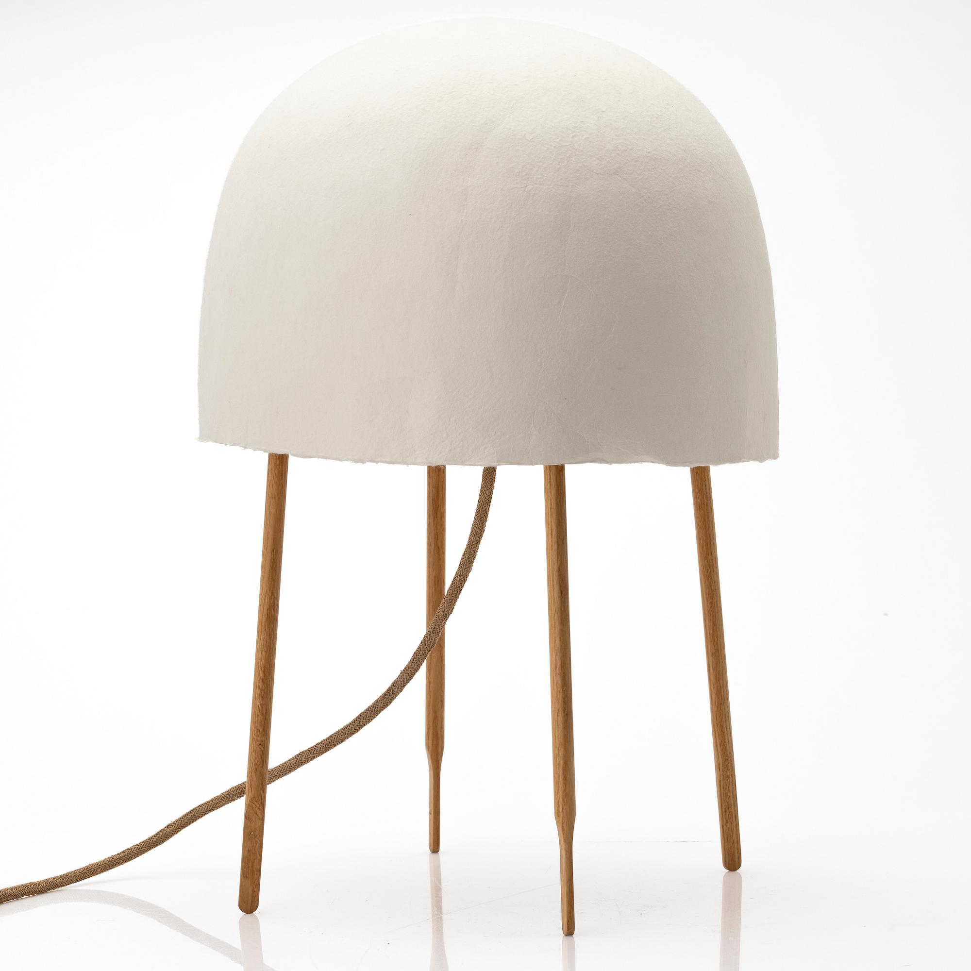 Luca Nichetto, & Studio Nendo, table lamp “Kurage”, Foscarini, 2015.