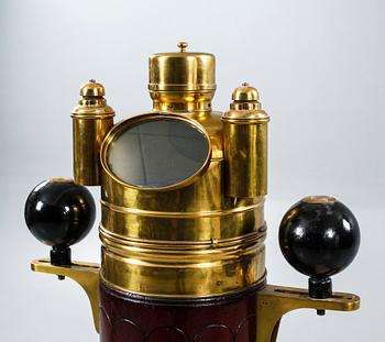 A binnacle, around the turn of the century 1900.