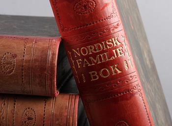 BÖCKER, Nordisk Familjebok, Konversationslexikon. 38 vol.
