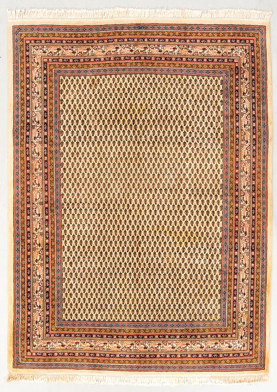 Rug Sarouk old approx. 246x198 cm.