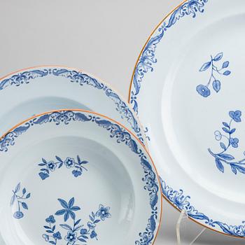 SERVIS, 24 delar, porslin, "Ostindia", Rörstrand, 1900-tal.