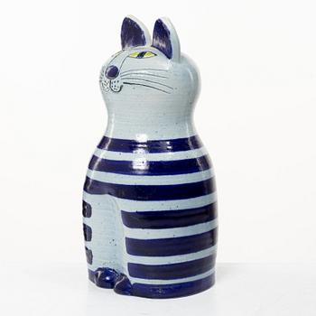 Lisa Larson, Figure, stoneware, "Big Cat" from the series "Tripp, trapp, trull", Gustavsberg.